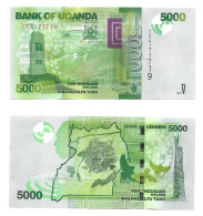 Ouganda Uganda 5000 Shillings 2021 UNC / NEUF - Uganda