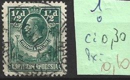RHODESIE DU NORD 1 Oblitéré Côte 0.30 € - Rhodésie Du Nord (...-1963)