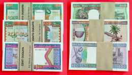 Mauritania. Set 3*100pcs. 100+200+500 Ouguya 2002. (Р-4k.5j.8c).  UNC! - Mauritania