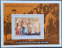 TCHAD / YT BF 16 / INDEPENDANCE ETATS UNIS - COMTE DE GRASSE - CAP CHARLES - BATEAU / NEUF ** / MNH - Us Independence