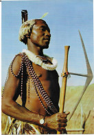 Swaziland Swazi Warrior  Publicite Marinol Préaffranchi 0.08 Centimes Français - Swaziland