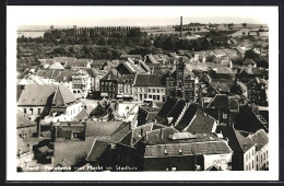 AK Sittard, Panorama Met Markt En Stadhuis - Sittard
