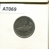 1 KRONA 1981 ISLAND ICELAND Münze #AT069.D.A - Islande