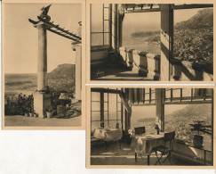MONTE-CARLO Et MONACO : 3 Cartes - Vues Du Vistaero Et Salle à Manger - Hafen