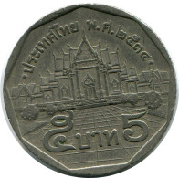 5 BAHT 2009 THAILAND Coin #AR213.U.A - Tailandia