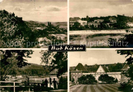 Bad Koesen Panorama Rudelsburg Und Burg Saaleck Saline Campingplatz Medizinische - Bad Kösen