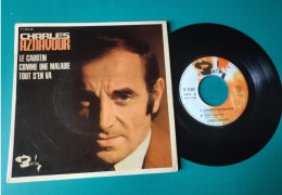 Disque 45 Tours Charles Aznavour 1968 4 Titres - Disco & Pop