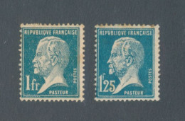 FRANCE - N° 179/80 NEUFS* AVEC CHARNIERE - 1922-26 Pasteur