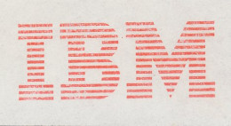 Meter Cut Netherlands 1980 IBM - Computers