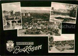Bad Koesen Rudelsburg Panorama Blick Vom Himmelreich Kurmittelhaus Medizinische - Bad Kösen