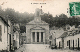 DER	80	21	Boves	L'Eglise	3	Circulée 	1922 - Boves