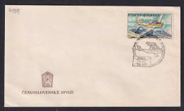 A0205 CZECHOSLOVAKIA 1970, Cover With Plane Stamp - Briefe U. Dokumente