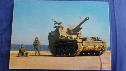 CPSM SAINT AVOLD MOSELLE OBUSIER DE 105 M/M AUTOMOTEUR ED CIM SOLDAT TANK CHAR D ASSAUT - Saint-Avold