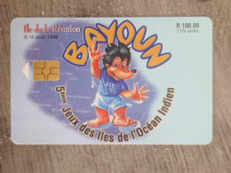 TÉLÉCARTE ILE DE LA RÉUNION BAYOUN - Mauritius