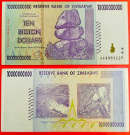 Zimbabwe. 10 000 000 000 Dollars 2008. (Р-85).  UNC! - Zimbabwe