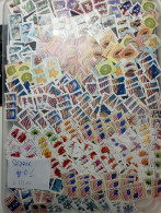 USA Kiloware SMALL SIZE PRE-Forever Era 1995/2010 ASSORTED End Of Series Lot 10packs X 2715+ Pcs On-Minimum-Piece - Vrac (min 1000 Timbres)