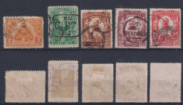 Haiti Ca 1900-1910 5 Stamps Used - Haïti