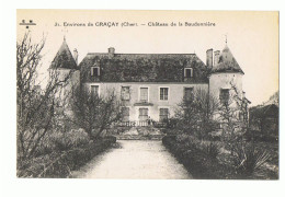 CPA - 18 - Environs De Graçay - Château De La Baudonnière - N°31 E.M. - Graçay