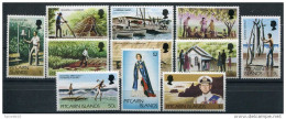 SELLOS NUEVOS DE ISLAS PITCAIRM 1977, YT 161/ 71 - Pitcairn