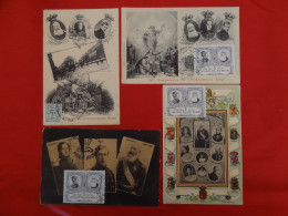 Lot De 47 Cartes Maximum Royauté Belgique - Autres & Non Classés