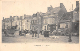 Contres           41         La Place, Jour Du Marché Aux Volailles  ??    N° 12    (voir Scan) - Contres