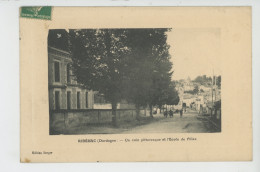 RIBÉRAC - Un Coin Pittoresque Et L'Ecole De Filles - Riberac