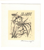 Ex Libris.80mmx90mm. - Ex-libris