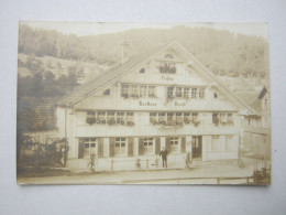 REHETOBEL , Gasthof Rössli , Am Kayen  , Schöne  Fotokarte Um 1910 - Rehetobel