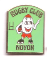 A244 Pin's CLUB RUGBY NOYON OISE Achat Immédiat - Rugby