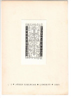 Ex Libris.60mmx100mm(145mmx205mm) - Ex-libris