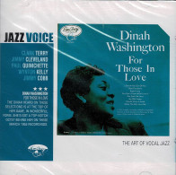 Dinah Washington - For Those In Love. Jazz Voice. CD - Jazz