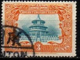 CHINE 1909 O - Gebraucht