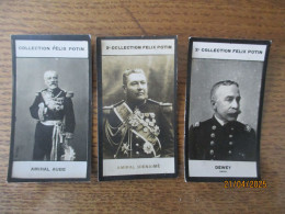 AMIRAL AUBE,AMIRAL BIENAIME ET AMIRAL DEWEY - Félix Potin