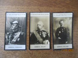 GENERAL PENDEZEC,GENERAL BILLOT ET GENERAL GALLIENI - Félix Potin