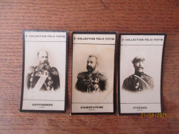 GENERAL GRIPPENBERG,GENERAL KOUROPATKINE ET GENERAL STOESSEL - Félix Potin