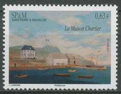 Saint-Pierre Et Miquelon 2013 Maison Chartier Gemälde Postfrisch - Neufs