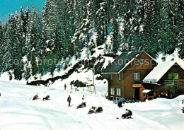 Weissensee Kaernten Naggler Alm Im Winter - Weissensee