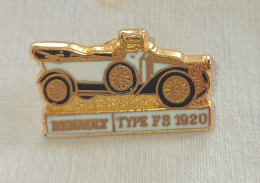 PINS PIN RENAULT Type FS 1920 Automobile Voiture - Renault