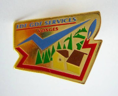 PINS PIN EDF GDF Services VOSGES  Neuf - EDF GDF