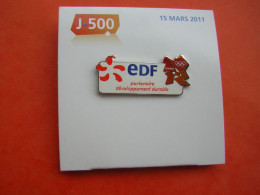 PINS PIN EDF Jeux Olympiques JO Londres 2012 - EDF GDF