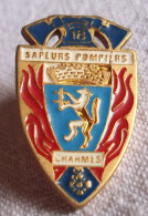PINS PIN  SAPEURS POMPIERS CHARMES 88 Vosges - Pompieri