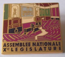 PINS PIN  ASSEMBLEE NATIONALE Paris X ° Legislature  ARTHUS BERTRAND - Arthus Bertrand