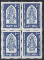 1960 MNH(Virgin Gum) GJ.1190 Block Of 4. Primer Congreso Mariano Interamericano - Ongebruikt