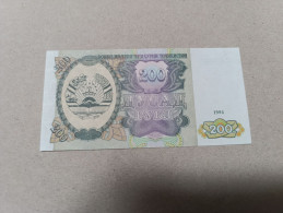 Billete Tayikistan, 200 Rublos, Año 1994, UNC - Tajikistan