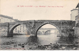 BRASSAC - Pont Vieux Et Pont Neuf - Très Bon état - Brassac
