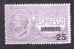 ITALY 1917 - MH STAMP ( ESPRESSO ), Michel 128. EXPRESS MAIL. - Express Mail
