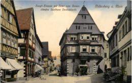 Miltenberg Am Main - Haupt Strasse Mit Hotel Riesen - Miltenberg A. Main