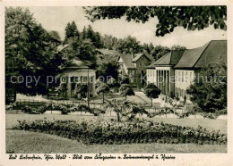 Bad Liebenstein Blick Vom Kurgarten Auf Brunnentempel - Bad Liebenstein