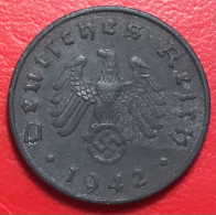 10 Reichspfennig - 1942 A - ALLEMAGNE - 10 Reichspfennig
