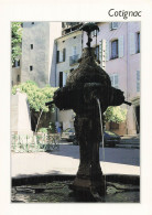 83 COTIGNAC FONTAINE SUR LA PLACE DE L HOTEL DE VILLE - Cotignac